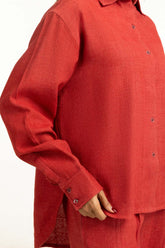 Jute Dyed Co-Ord Set IPST-55107